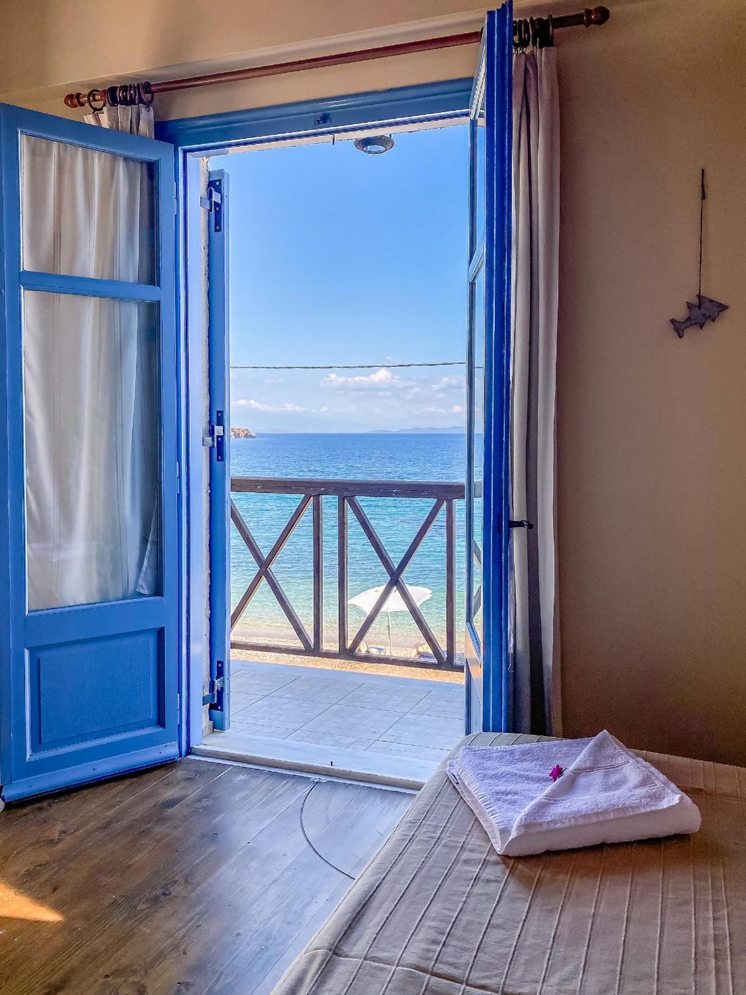 Kyparissis Beach Houses Skala Mistegnon Eksteriør billede